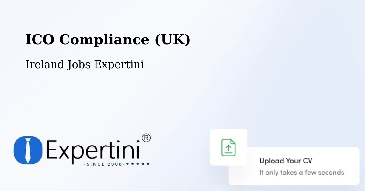 UK Data Protection & ICO Compliance – Kill - Ireland Jobs Expertini
